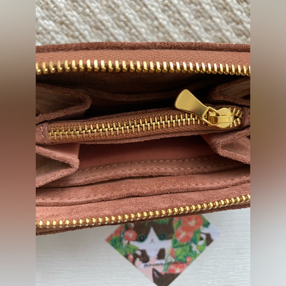 FEED Cognac Suede Wallet - Picture 12 of 15